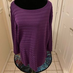 Purple women’s light sweater